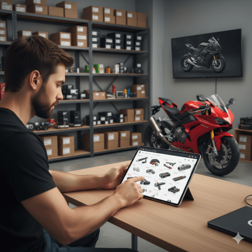 Moto peças para motos importadas: loja online para comprar
